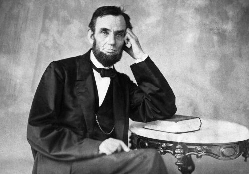 Albumen portrait of Abraham Lincoln, taken in Washington at Gardner’s studio on Aug. 9, 1863. (Photo: Alexander Gardner/Public domain)