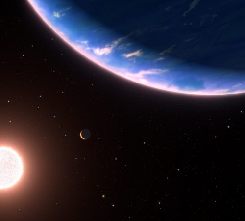 This is an artist's concept of the exoplanet GJ 9827d, the smallest exoplanet where water vapor has been detected in the atmosphere. (Photo: NASA, ESA, Leah Hustak (STScI), Ralf Crawford (STScI))
