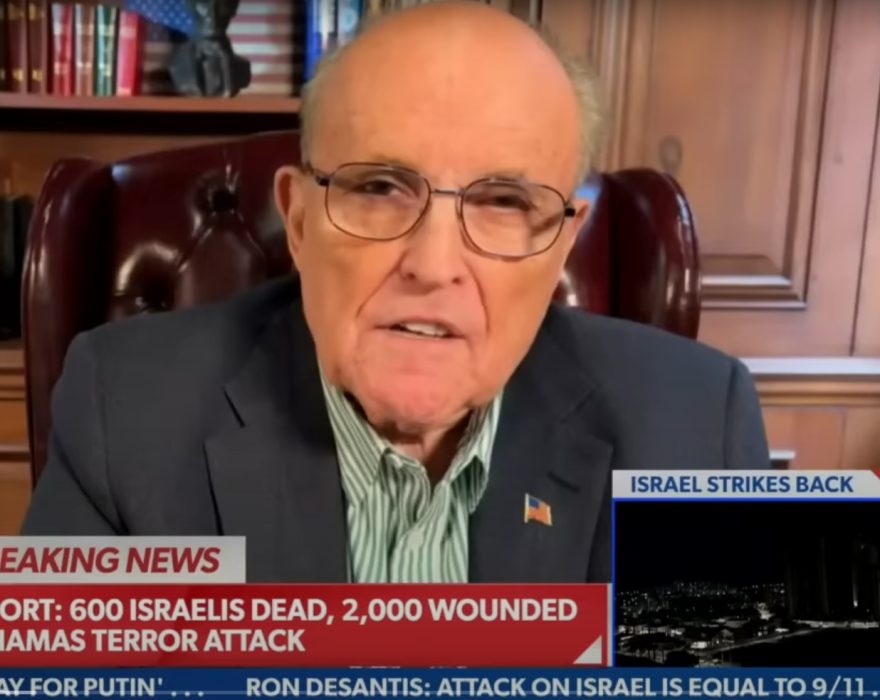 Rudy Giuliani. Photo: Screenshot Youtube/Newsmax